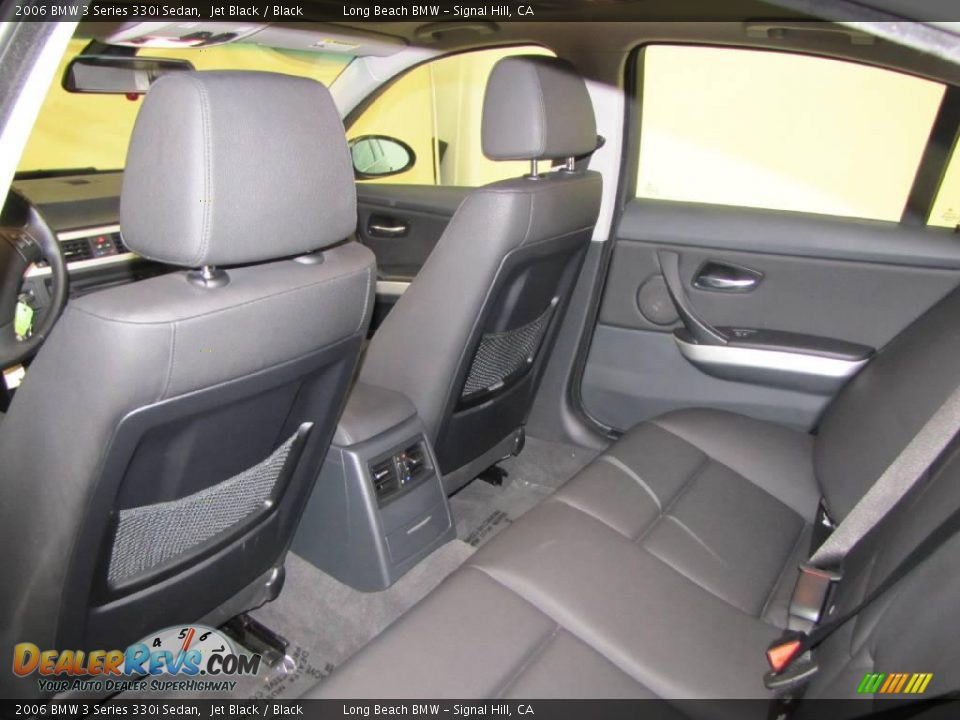 2006 BMW 3 Series 330i Sedan Jet Black / Black Photo #27
