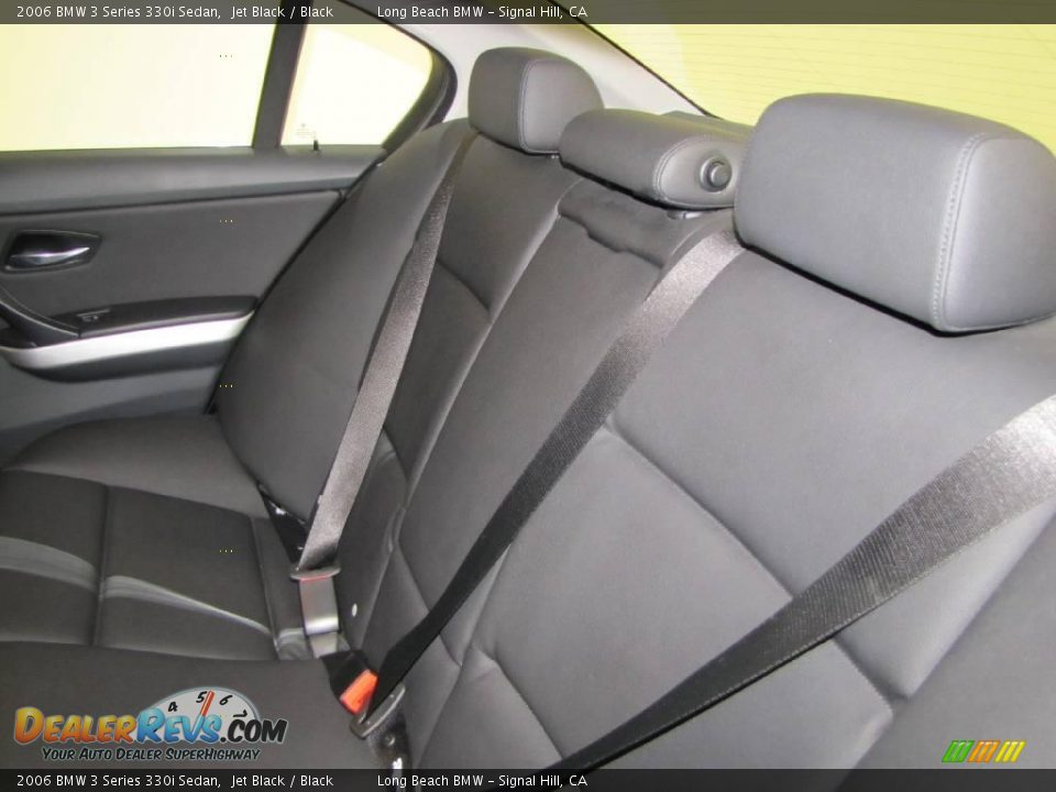 2006 BMW 3 Series 330i Sedan Jet Black / Black Photo #29