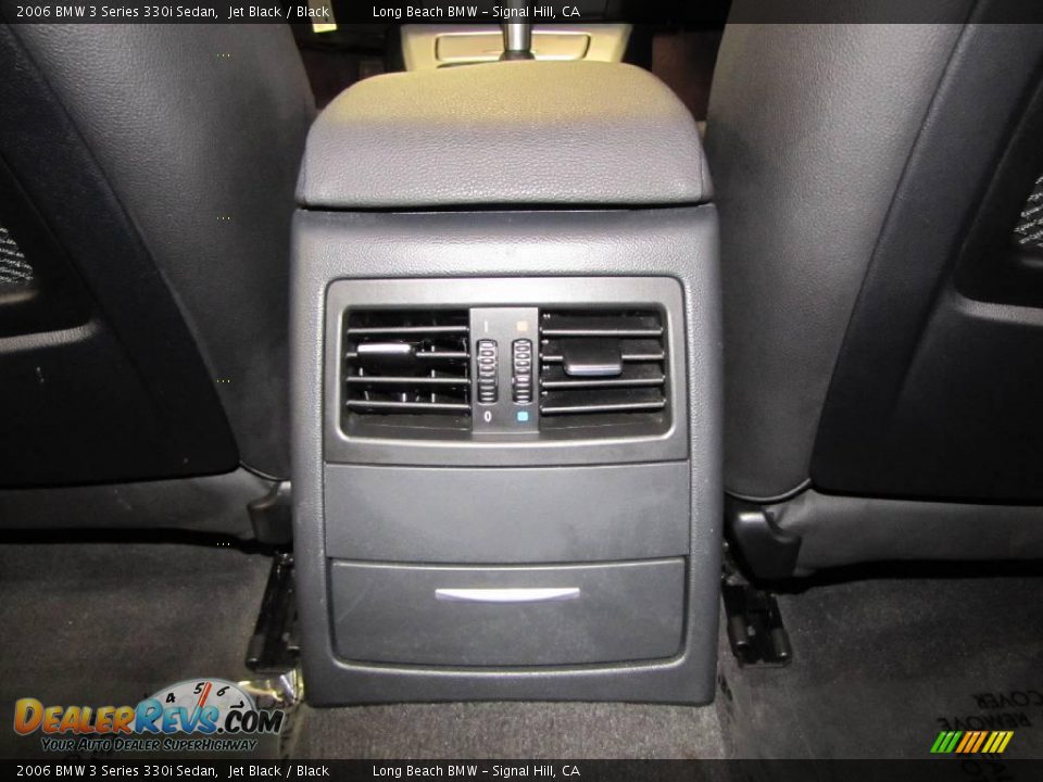 2006 BMW 3 Series 330i Sedan Jet Black / Black Photo #31