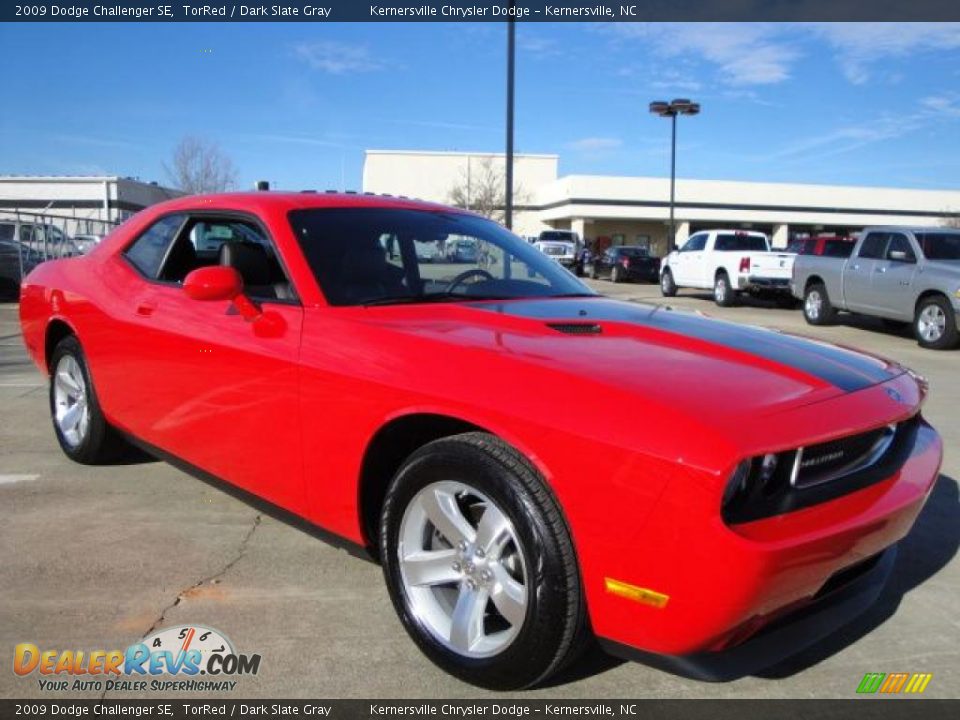2009 Dodge Challenger SE TorRed / Dark Slate Gray Photo #1