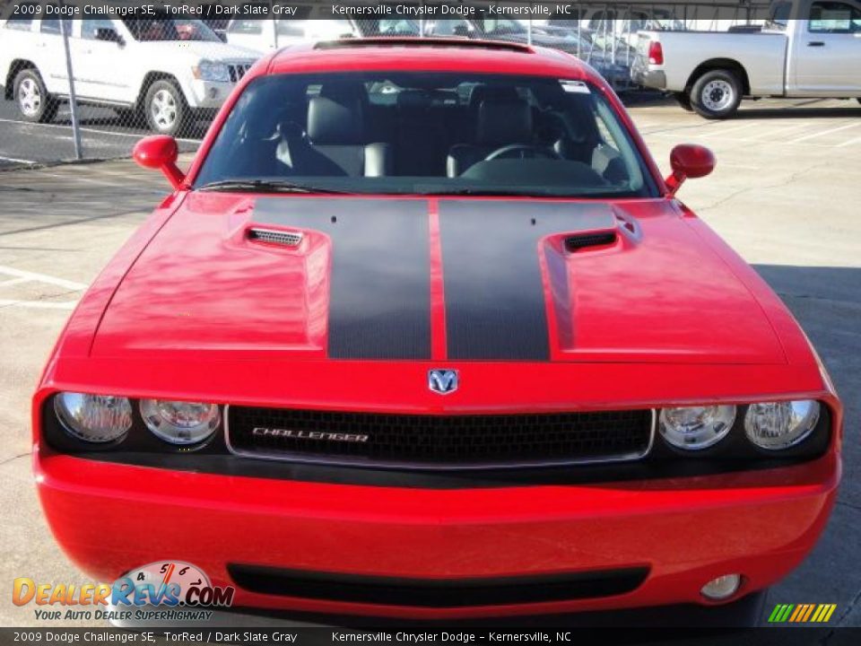 2009 Dodge Challenger SE TorRed / Dark Slate Gray Photo #2