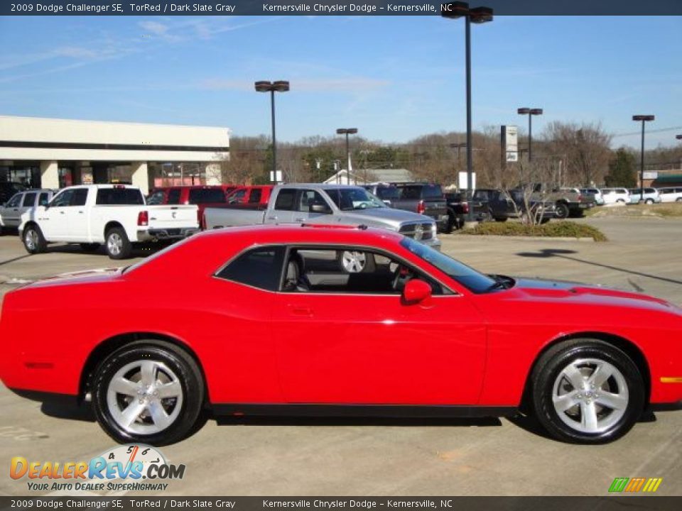 2009 Dodge Challenger SE TorRed / Dark Slate Gray Photo #3