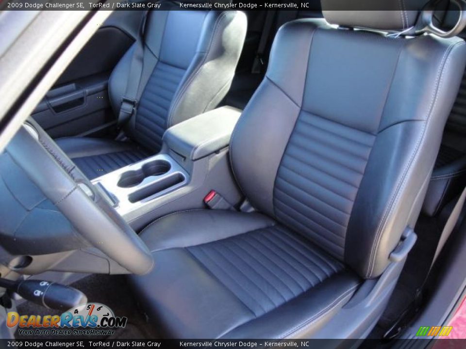 2009 Dodge Challenger SE TorRed / Dark Slate Gray Photo #9