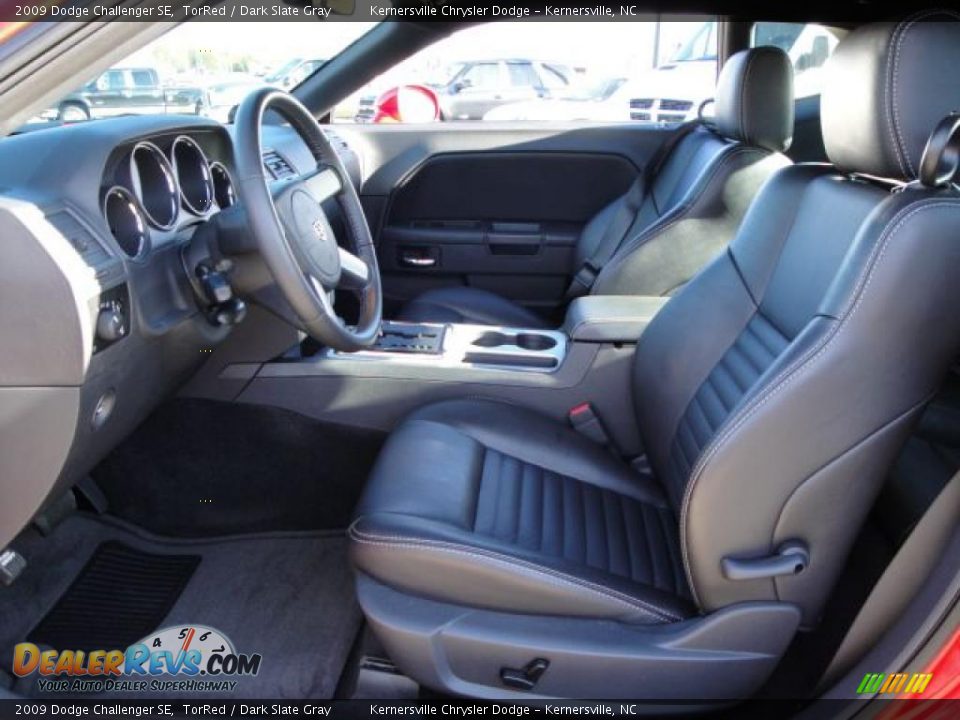 2009 Dodge Challenger SE TorRed / Dark Slate Gray Photo #10