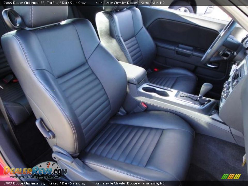 2009 Dodge Challenger SE TorRed / Dark Slate Gray Photo #11