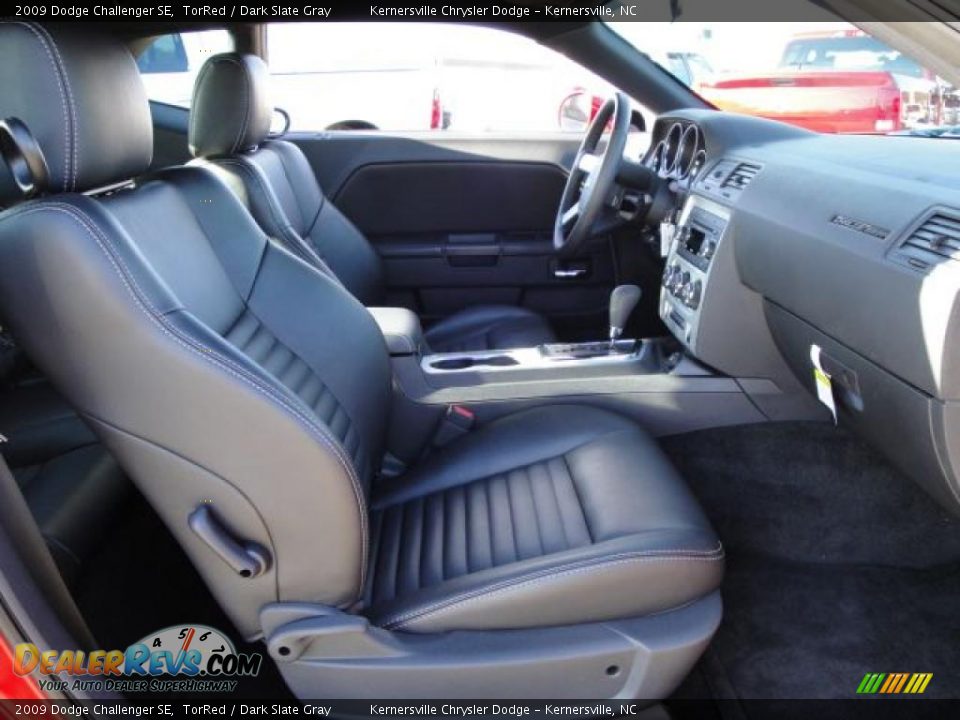 2009 Dodge Challenger SE TorRed / Dark Slate Gray Photo #12
