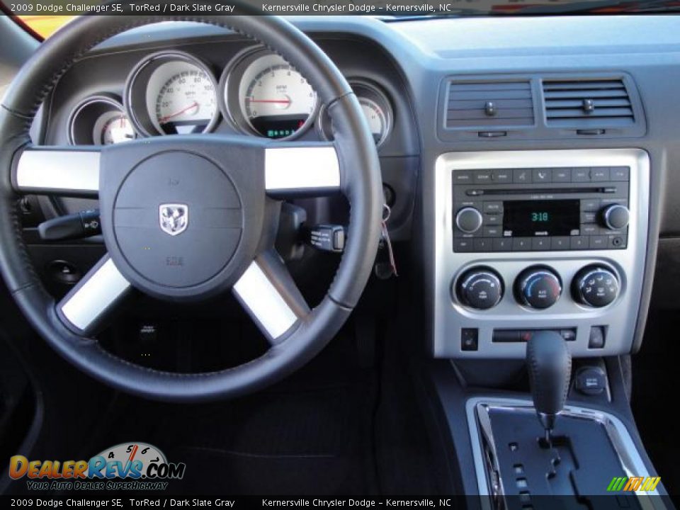 2009 Dodge Challenger SE TorRed / Dark Slate Gray Photo #14
