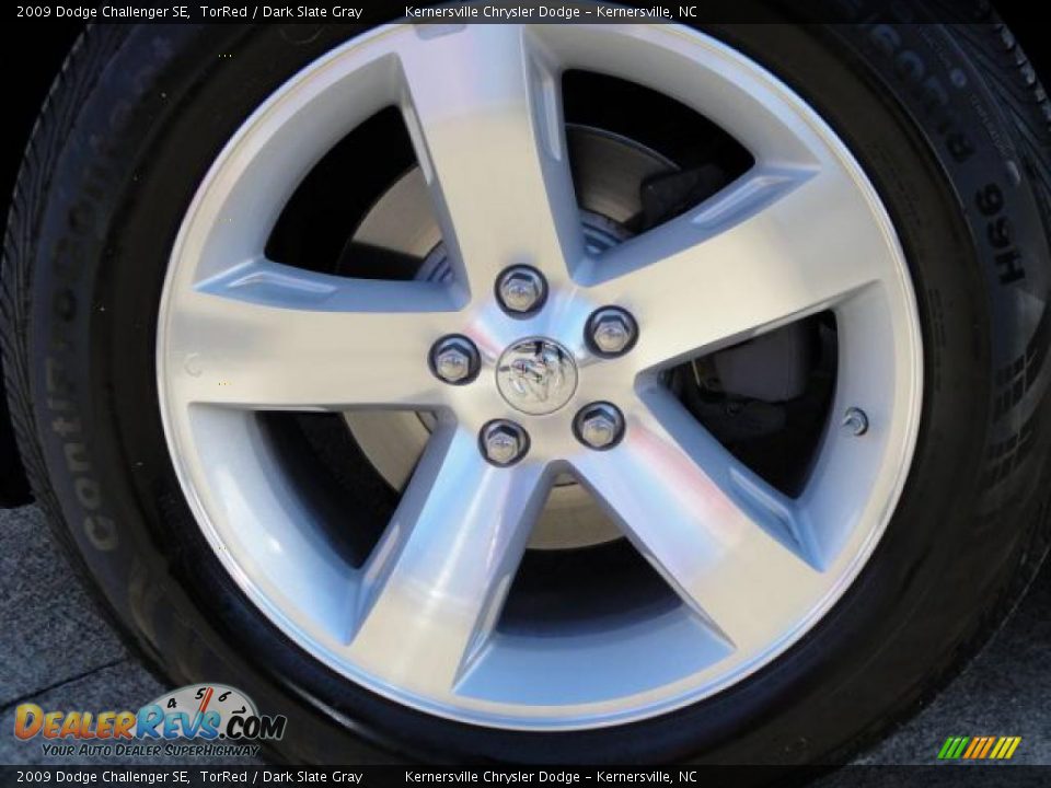 2009 Dodge Challenger SE TorRed / Dark Slate Gray Photo #20