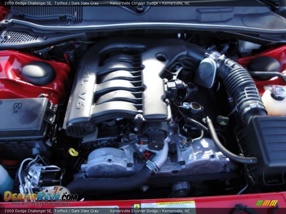 2009 Dodge Challenger SE TorRed / Dark Slate Gray Photo #21