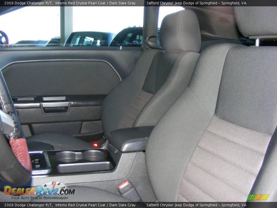 2009 Dodge Challenger R/T Inferno Red Crystal Pearl Coat / Dark Slate Gray Photo #16