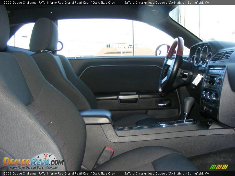 2009 Dodge Challenger R/T Inferno Red Crystal Pearl Coat / Dark Slate Gray Photo #20