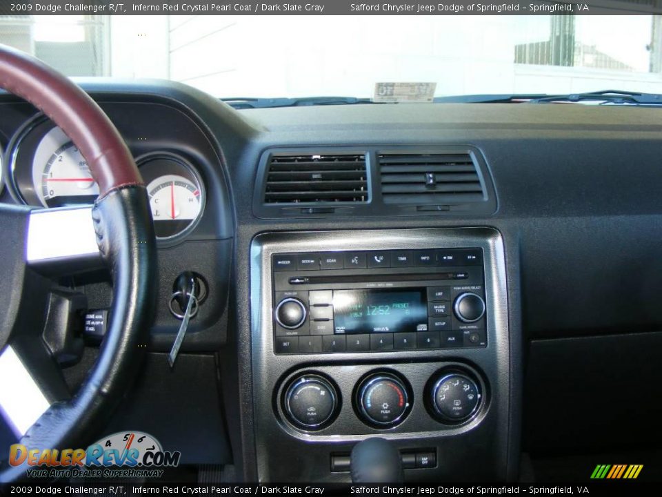 2009 Dodge Challenger R/T Inferno Red Crystal Pearl Coat / Dark Slate Gray Photo #23