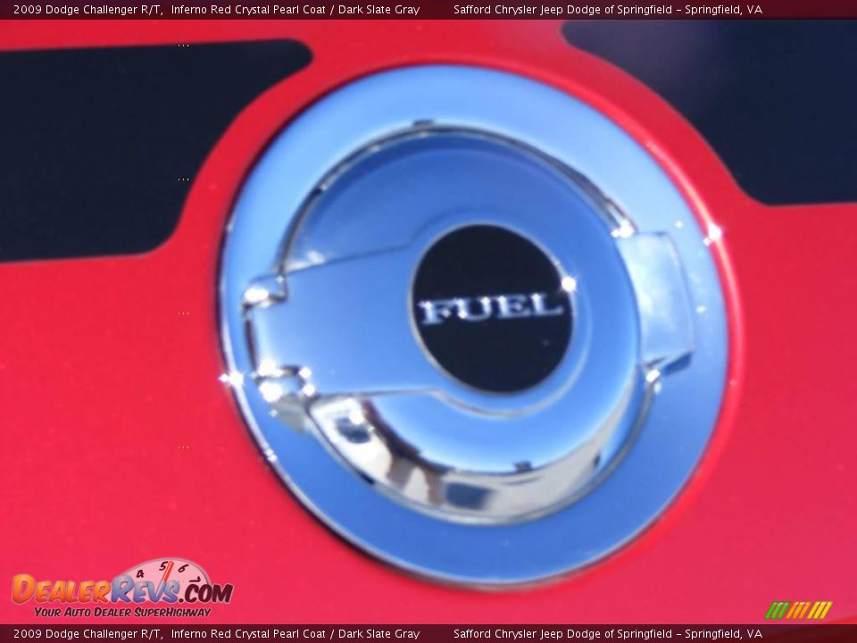 2009 Dodge Challenger R/T Inferno Red Crystal Pearl Coat / Dark Slate Gray Photo #28