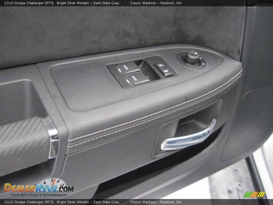 2010 Dodge Challenger SRT8 Bright Silver Metallic / Dark Slate Gray Photo #6