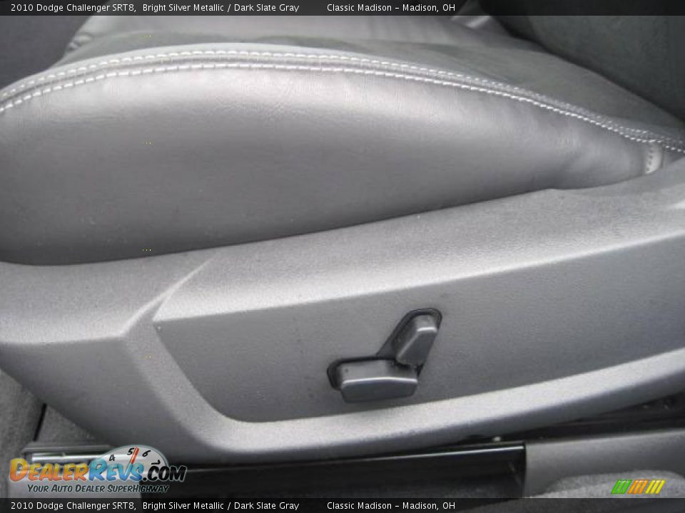 2010 Dodge Challenger SRT8 Bright Silver Metallic / Dark Slate Gray Photo #7
