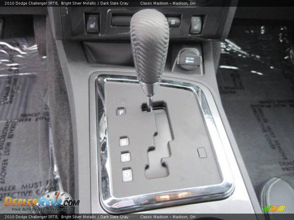 2010 Dodge Challenger SRT8 Bright Silver Metallic / Dark Slate Gray Photo #10