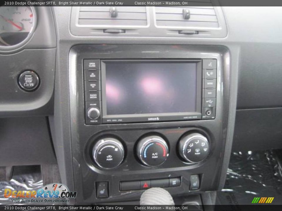 2010 Dodge Challenger SRT8 Bright Silver Metallic / Dark Slate Gray Photo #11