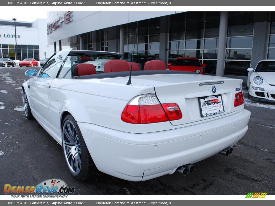 2006 BMW M3 Convertible Alpine White / Black Photo #3