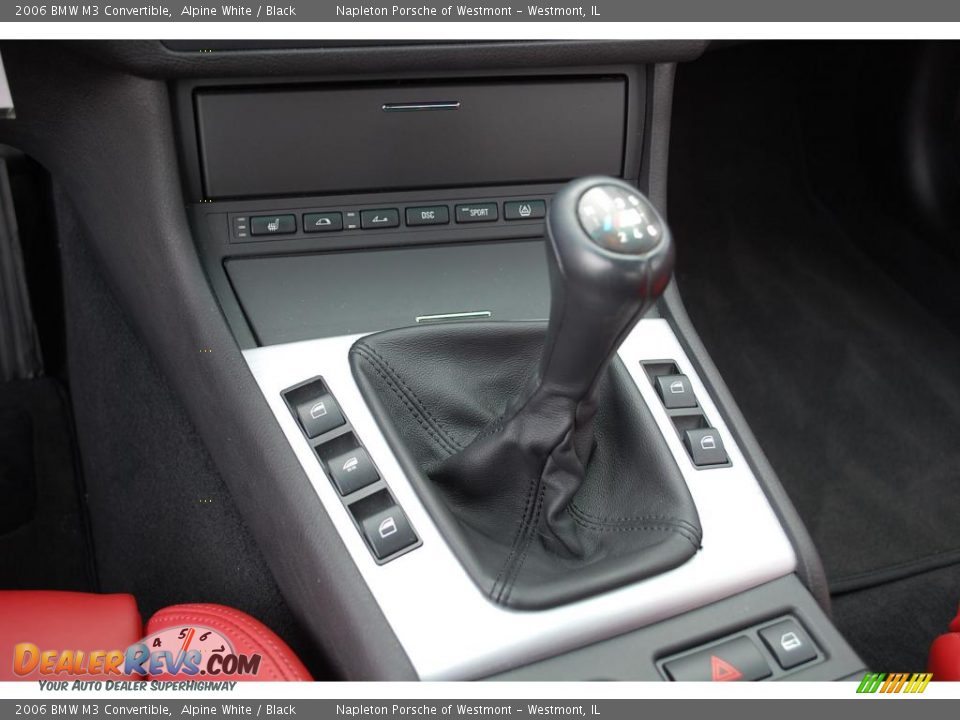 2006 BMW M3 Convertible Alpine White / Black Photo #15