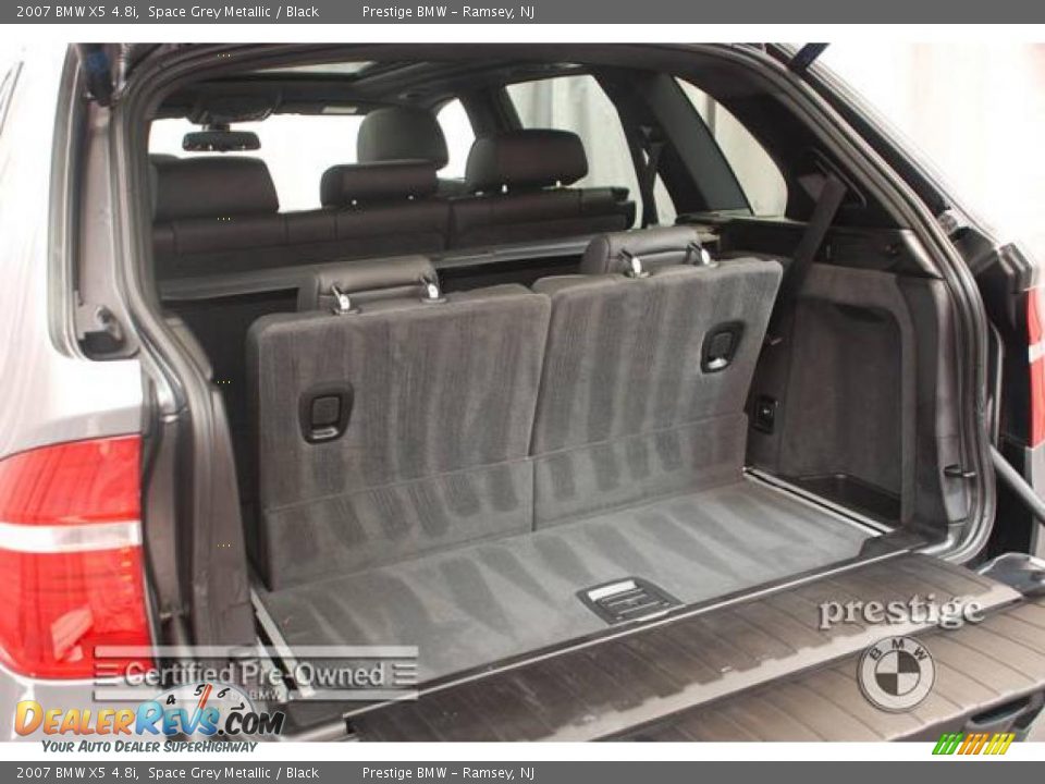 2007 BMW X5 4.8i Space Grey Metallic / Black Photo #8