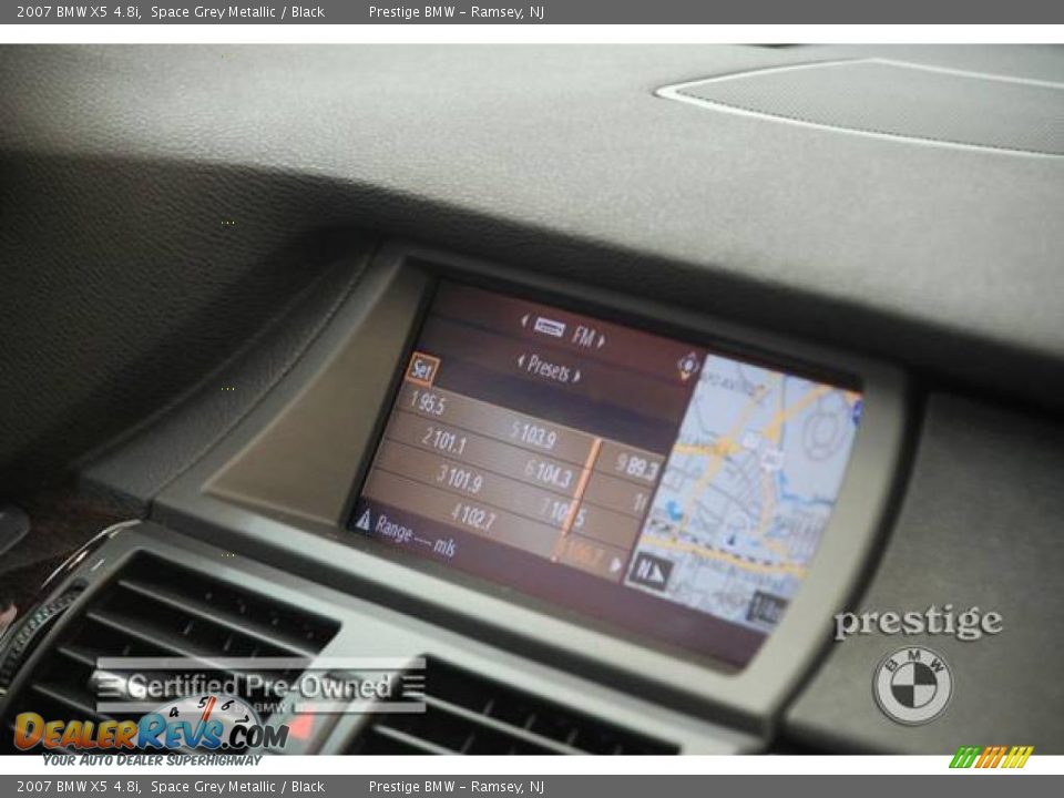 2007 BMW X5 4.8i Space Grey Metallic / Black Photo #16