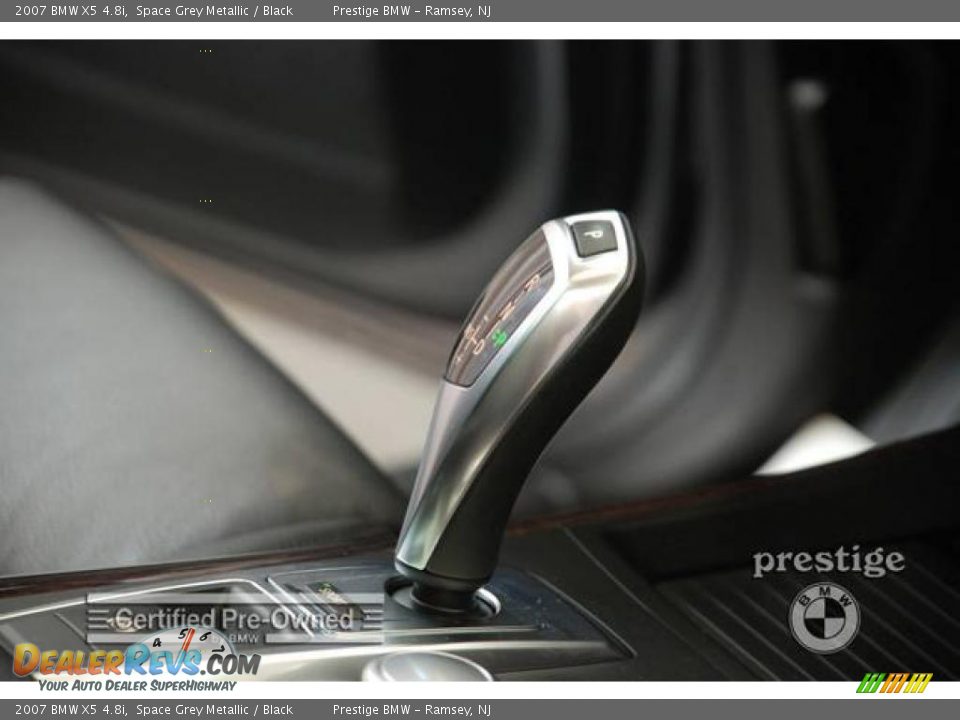 2007 BMW X5 4.8i Space Grey Metallic / Black Photo #18
