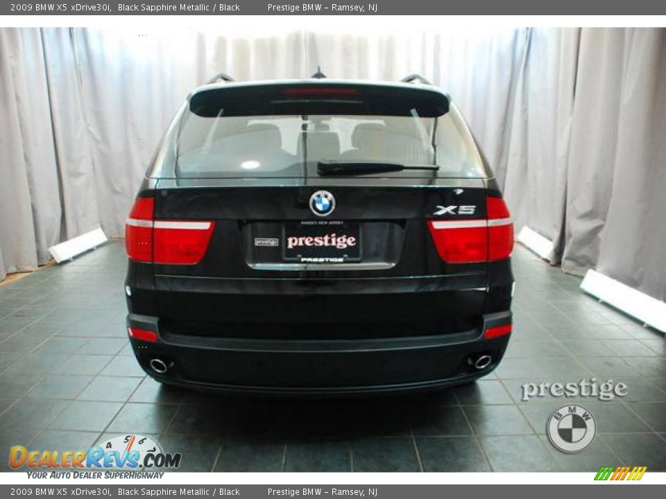 2009 BMW X5 xDrive30i Black Sapphire Metallic / Black Photo #2