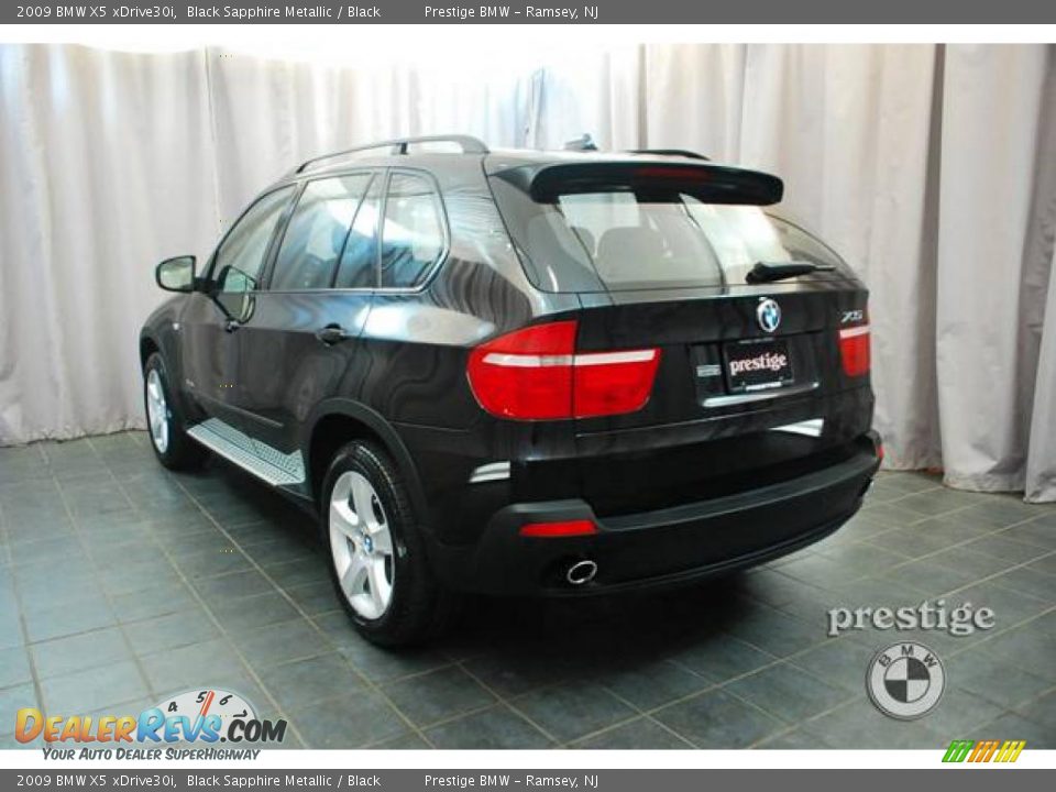 2009 BMW X5 xDrive30i Black Sapphire Metallic / Black Photo #3