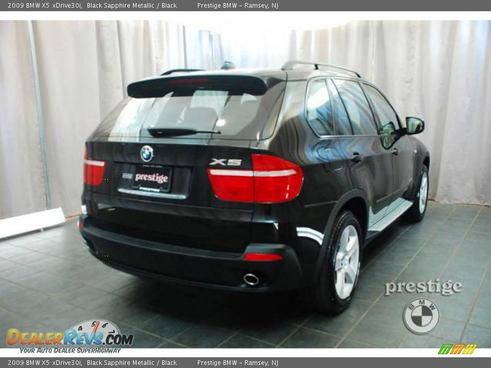 2009 BMW X5 xDrive30i Black Sapphire Metallic / Black Photo #4
