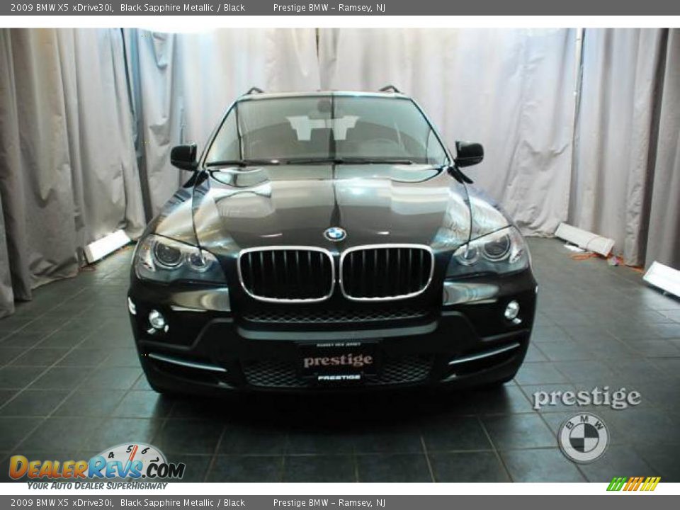 2009 BMW X5 xDrive30i Black Sapphire Metallic / Black Photo #5