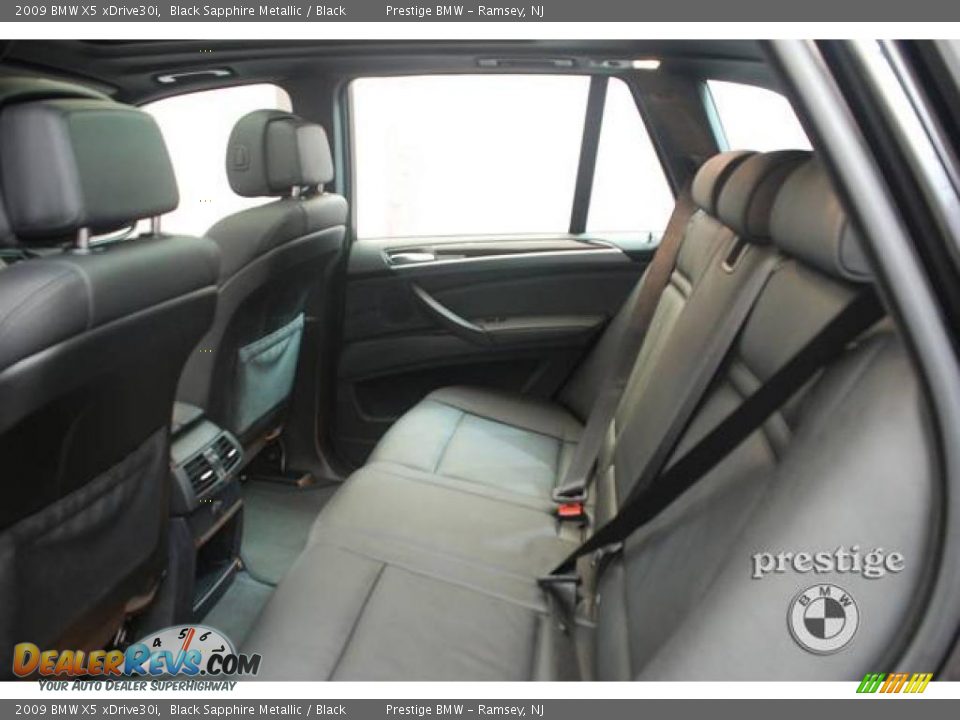 2009 BMW X5 xDrive30i Black Sapphire Metallic / Black Photo #10