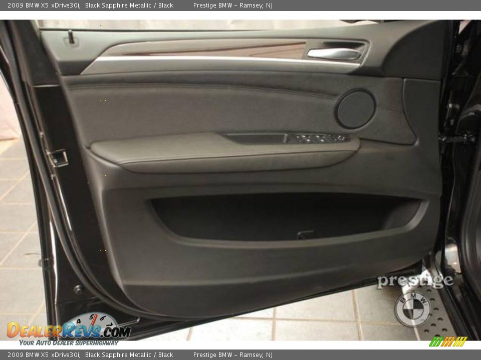 2009 BMW X5 xDrive30i Black Sapphire Metallic / Black Photo #12