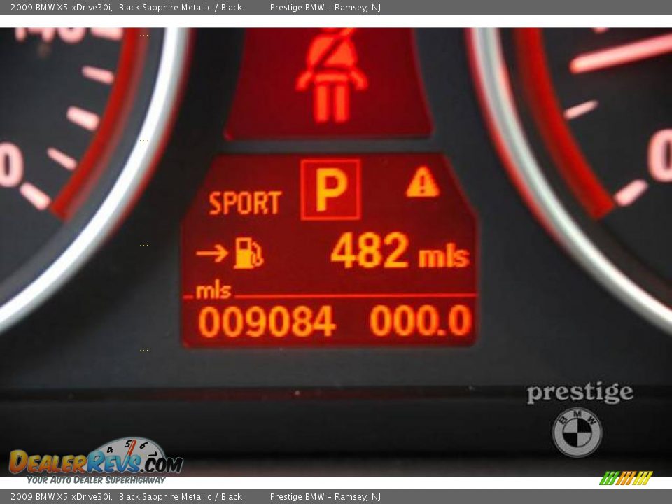 2009 BMW X5 xDrive30i Black Sapphire Metallic / Black Photo #14