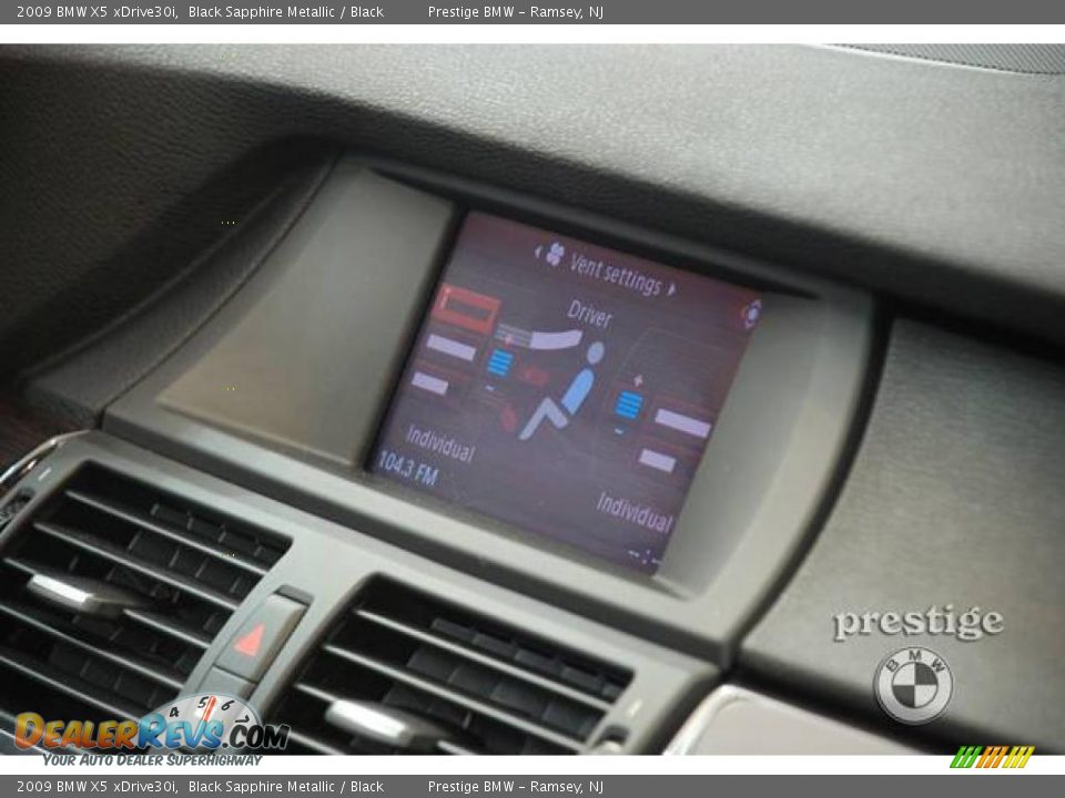 2009 BMW X5 xDrive30i Black Sapphire Metallic / Black Photo #16