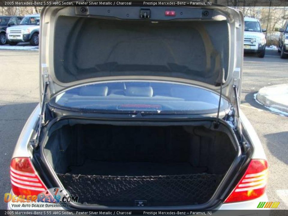 2005 Mercedes-Benz S 55 AMG Sedan Pewter Silver Metallic / Charcoal Photo #14