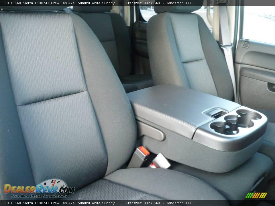 2010 GMC Sierra 1500 SLE Crew Cab 4x4 Summit White / Ebony Photo #5
