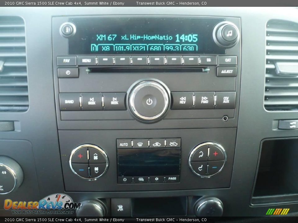 2010 GMC Sierra 1500 SLE Crew Cab 4x4 Summit White / Ebony Photo #8