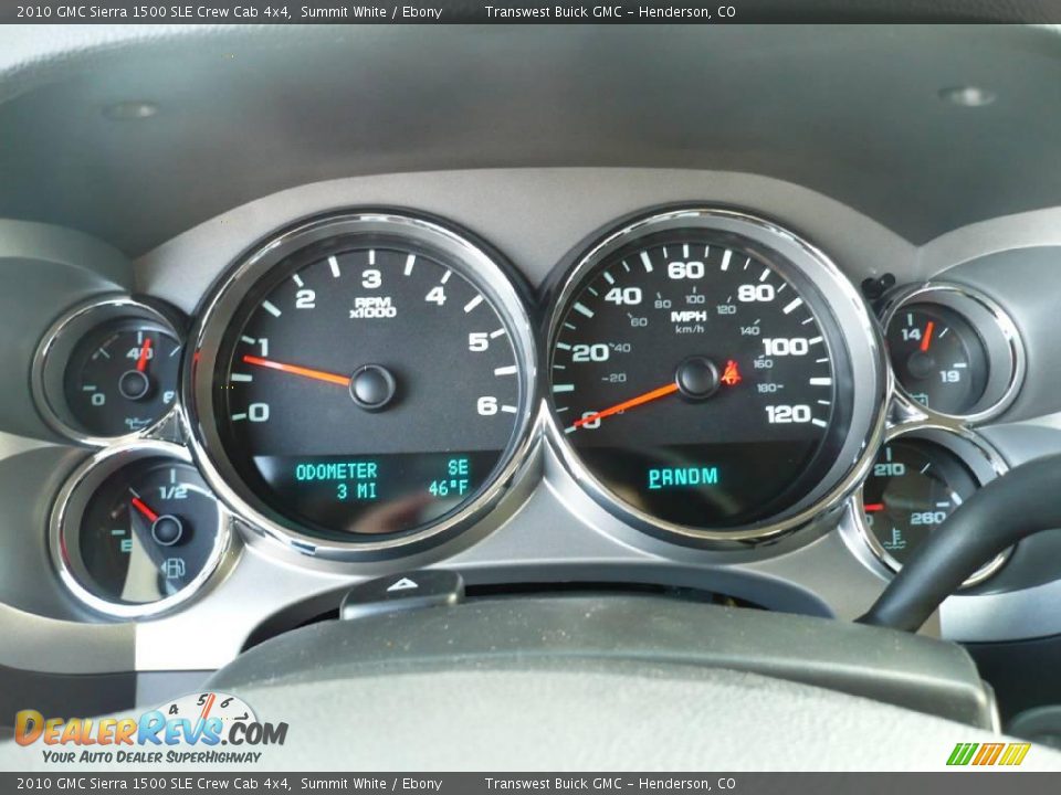 2010 GMC Sierra 1500 SLE Crew Cab 4x4 Summit White / Ebony Photo #9
