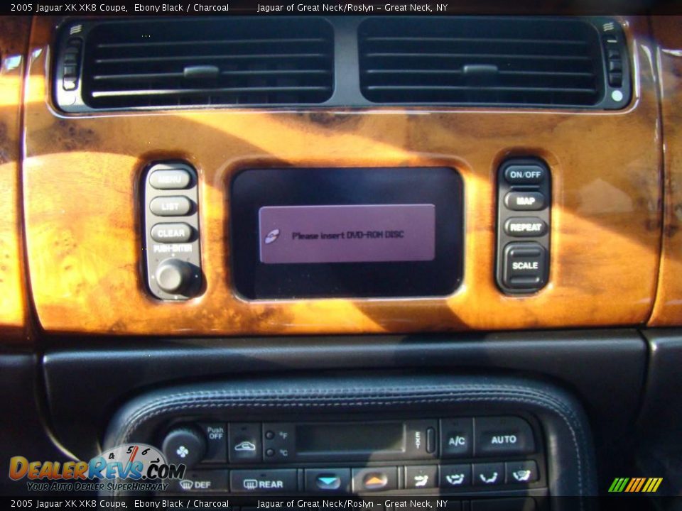 2005 Jaguar XK XK8 Coupe Ebony Black / Charcoal Photo #12