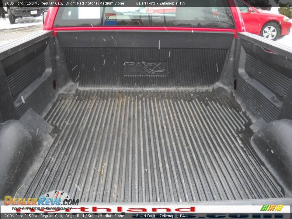 2009 Ford F150 XL Regular Cab Bright Red / Stone/Medium Stone Photo #8