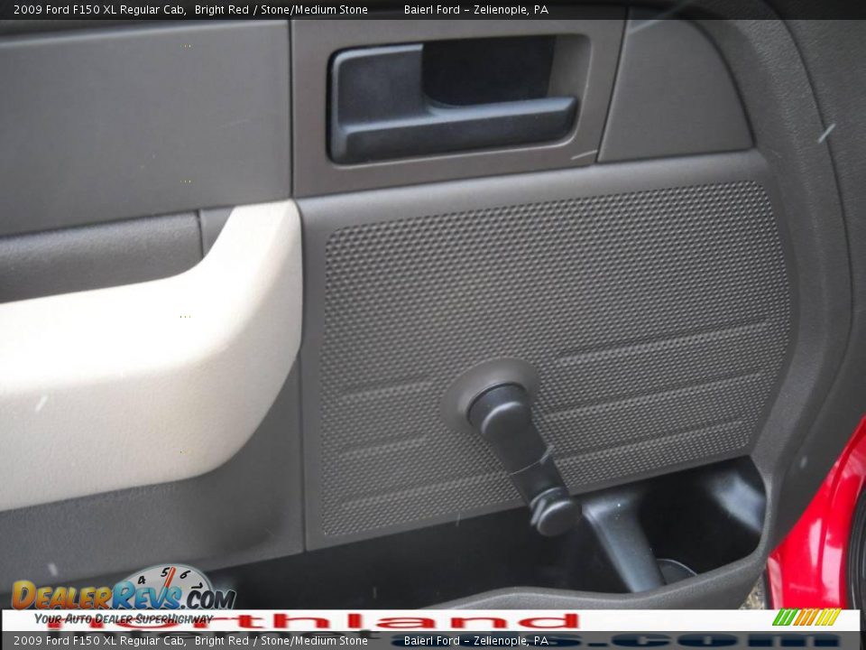 2009 Ford F150 XL Regular Cab Bright Red / Stone/Medium Stone Photo #16