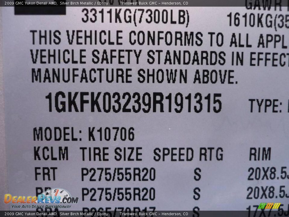 2009 GMC Yukon Denali AWD Silver Birch Metallic / Ebony Photo #27