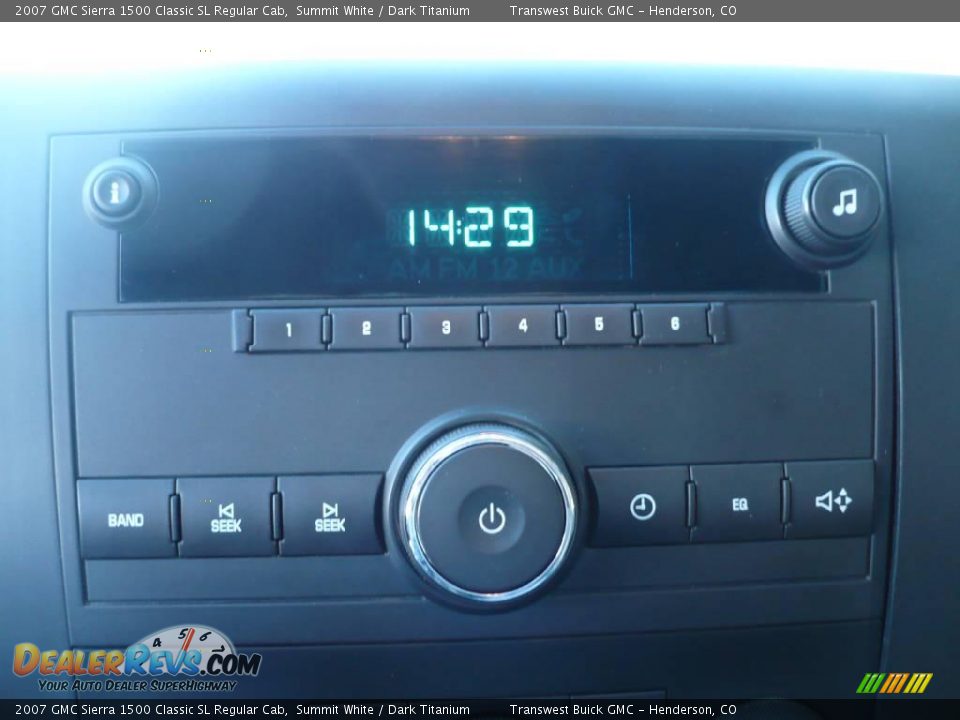 2007 GMC Sierra 1500 Classic SL Regular Cab Summit White / Dark Titanium Photo #8