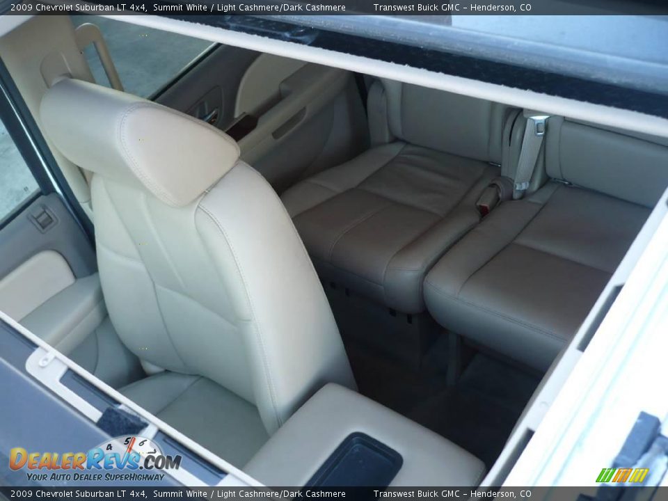2009 Chevrolet Suburban LT 4x4 Summit White / Light Cashmere/Dark Cashmere Photo #9