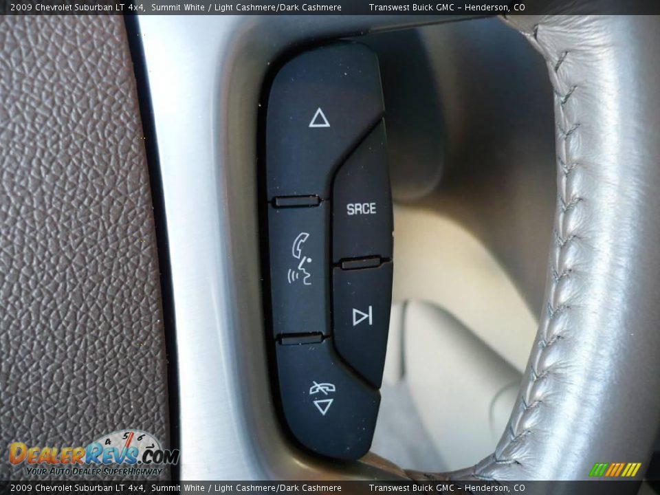 2009 Chevrolet Suburban LT 4x4 Summit White / Light Cashmere/Dark Cashmere Photo #18