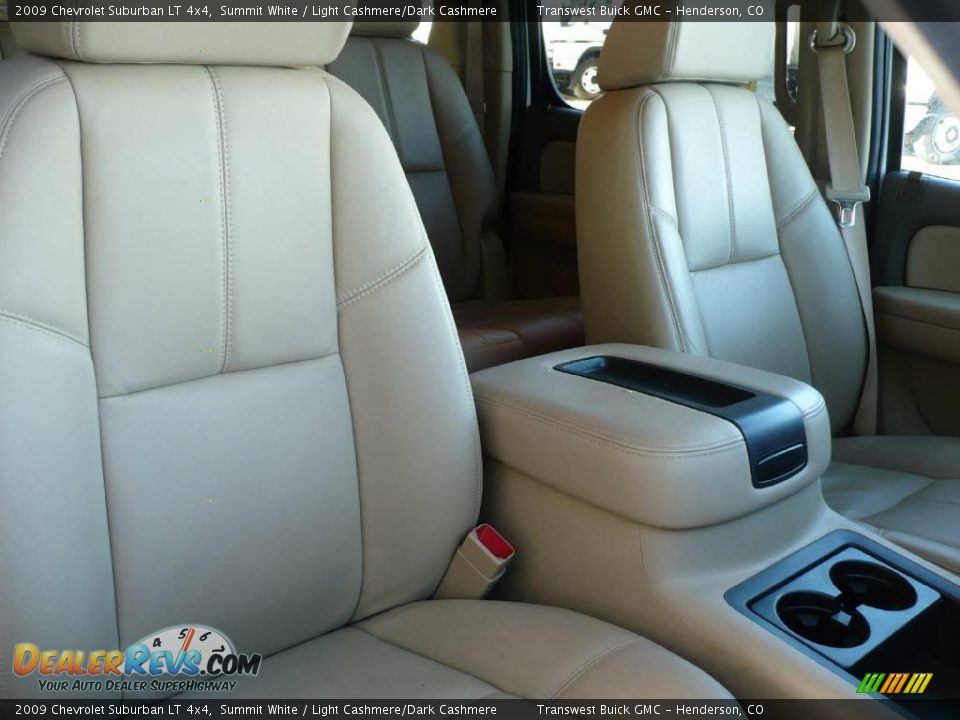 2009 Chevrolet Suburban LT 4x4 Summit White / Light Cashmere/Dark Cashmere Photo #21