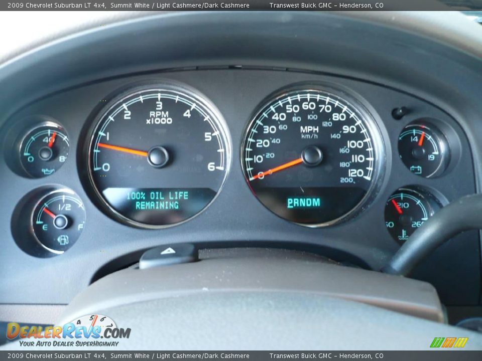 2009 Chevrolet Suburban LT 4x4 Summit White / Light Cashmere/Dark Cashmere Photo #23
