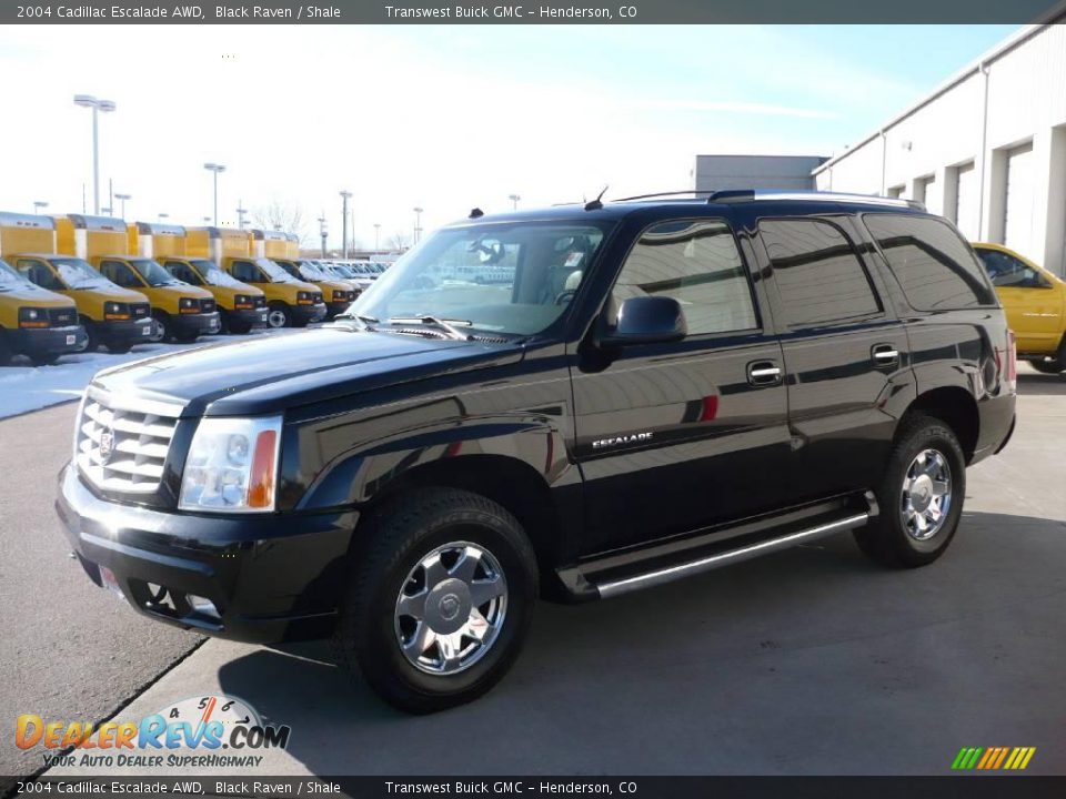 2004 Cadillac Escalade AWD Black Raven / Shale Photo #3