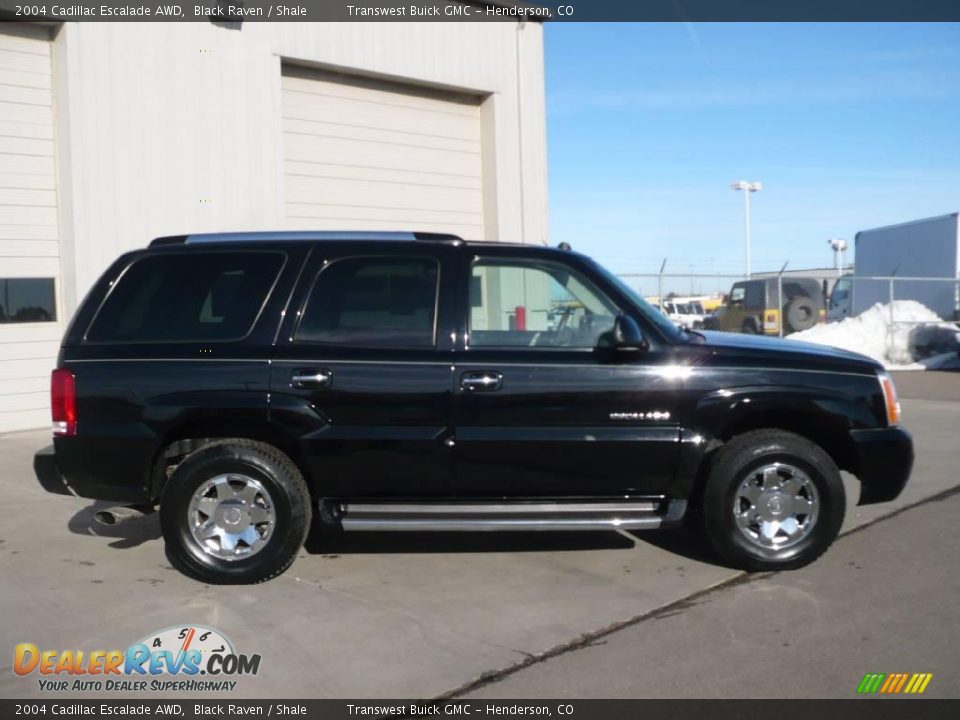 2004 Cadillac Escalade AWD Black Raven / Shale Photo #6