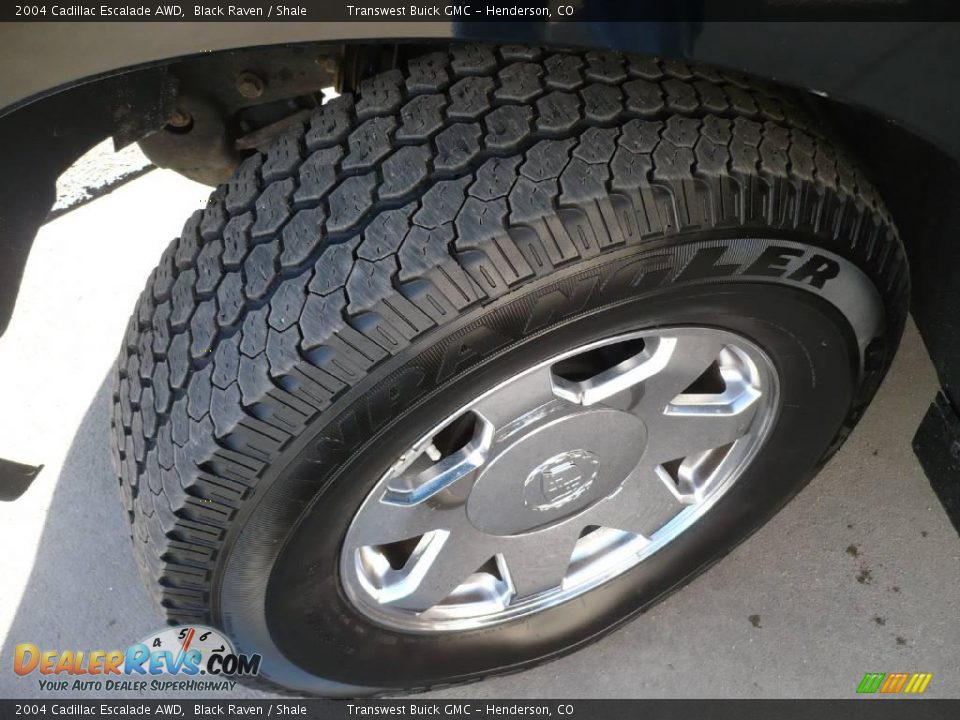 2004 Cadillac Escalade AWD Black Raven / Shale Photo #7